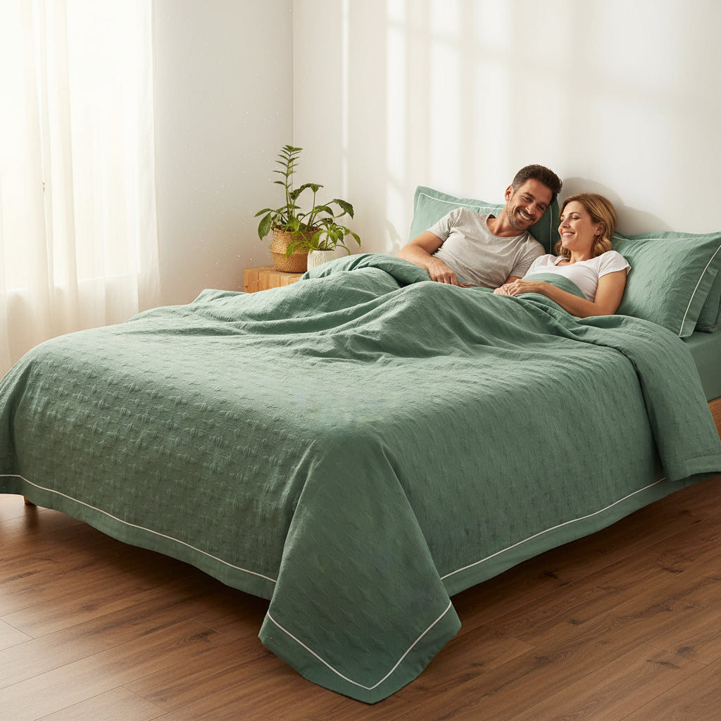 Premium Baumwolle Bettwäsche | Pflegeleicht & weich - Generated Image 11