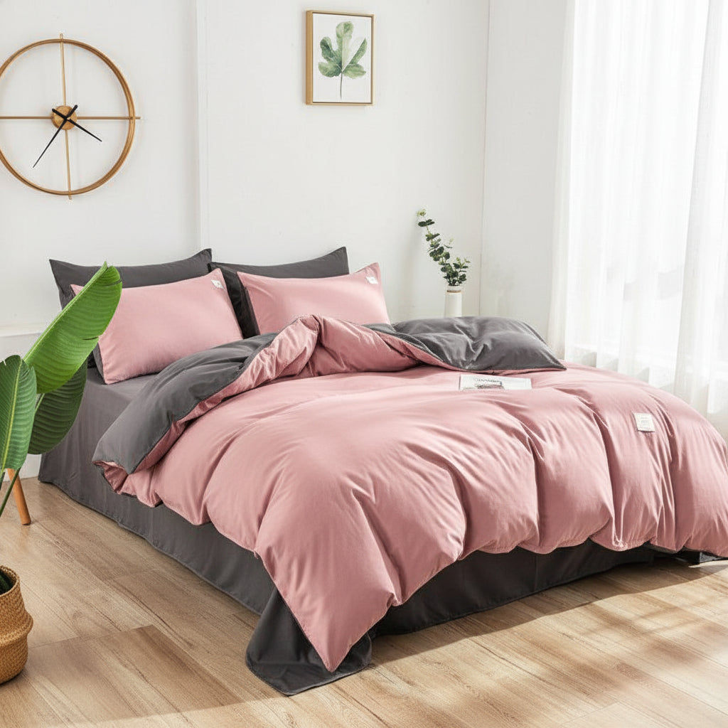 Premium Bettwäsche Set Baumwolle | Atmungsaktiv - Generated Image 21