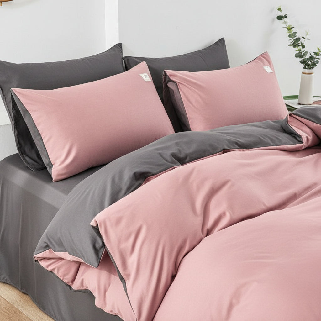 Premium Bettwäsche Set Baumwolle | Atmungsaktiv - Generated Image 22