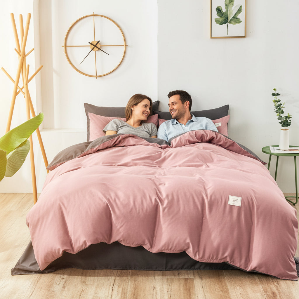 Premium Bettwäsche Set Baumwolle | Atmungsaktiv - Generated Image 23