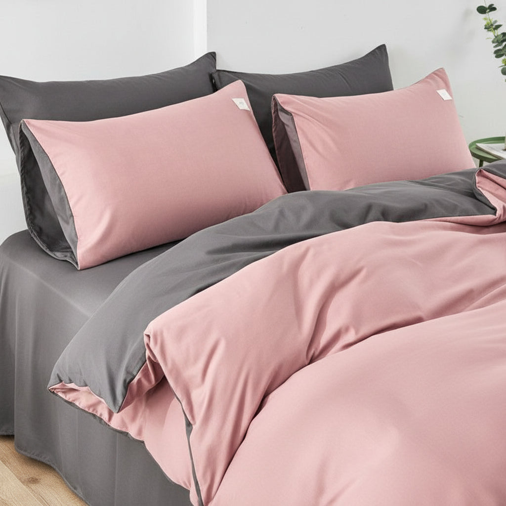 Premium Bettwäsche Set Baumwolle | Atmungsaktiv - Generated Image 24