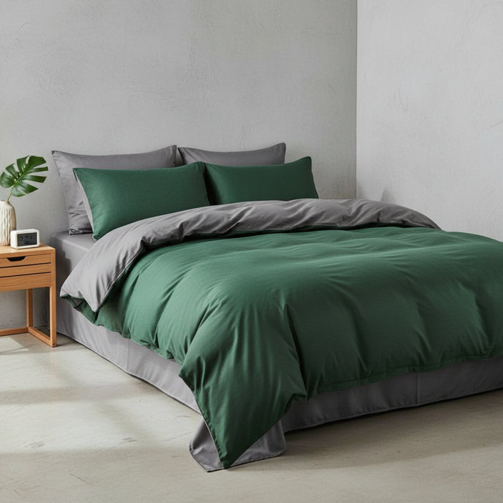 Premium Bettwäsche Set Baumwolle | Atmungsaktiv - Generated Image 7