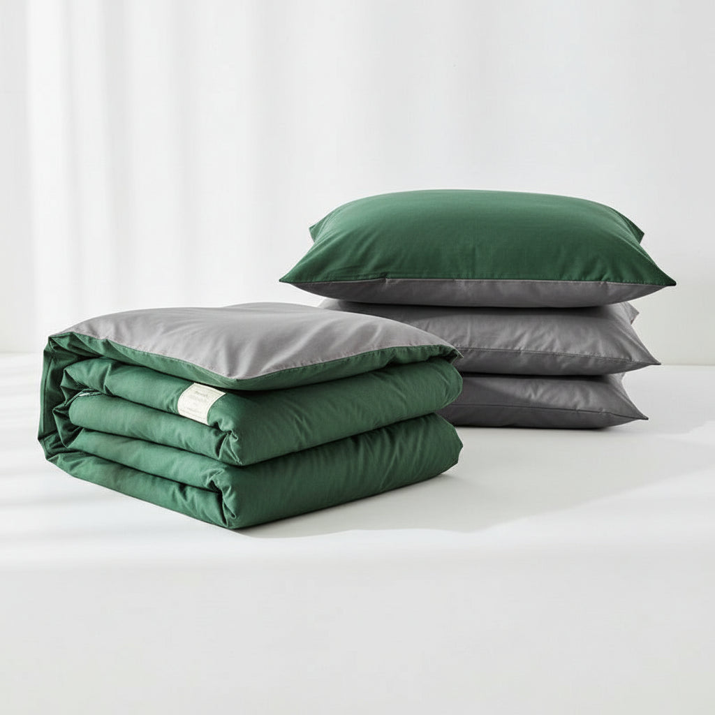 Premium Bettwäsche Set Baumwolle | Atmungsaktiv - Generated Image 8