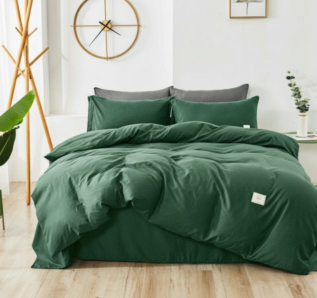 Premium Bettwäsche Set Baumwolle | Atmungsaktiv - Generated Image 3