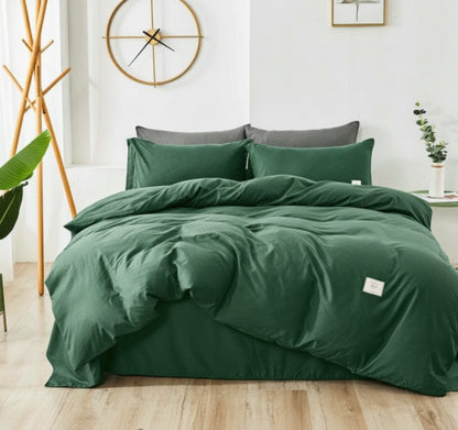 Premium Bettwäsche Set Baumwolle | Atmungsaktiv - Generated Image 3