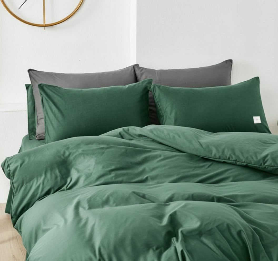 Premium Bettwäsche Set Baumwolle | Atmungsaktiv - Generated Image 6