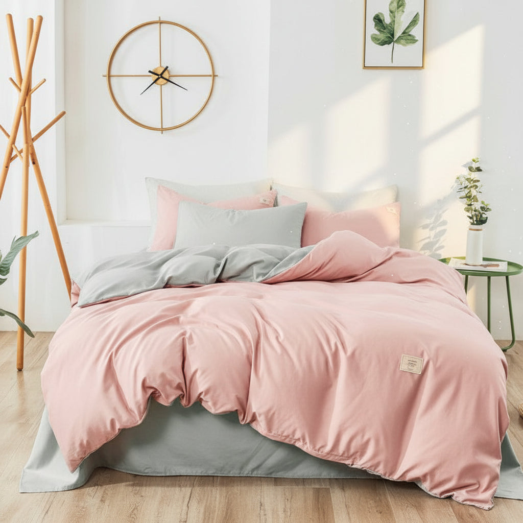 Premium Bettwäsche Set Baumwolle | Atmungsaktiv - Generated Image 51