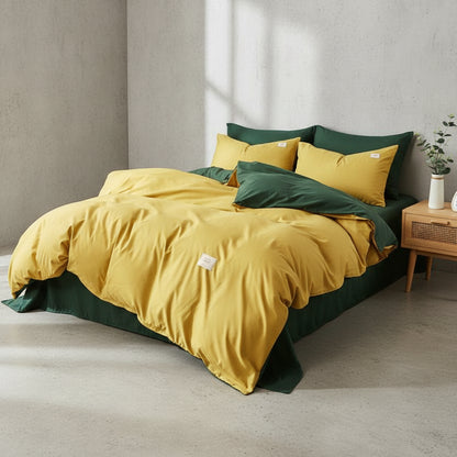 Premium Bettwäsche Set Baumwolle | Atmungsaktiv - Generated Image 25