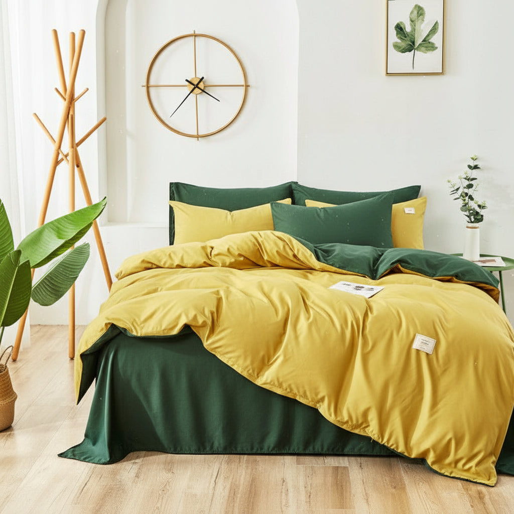 Premium Bettwäsche Set Baumwolle | Atmungsaktiv - Generated Image 27