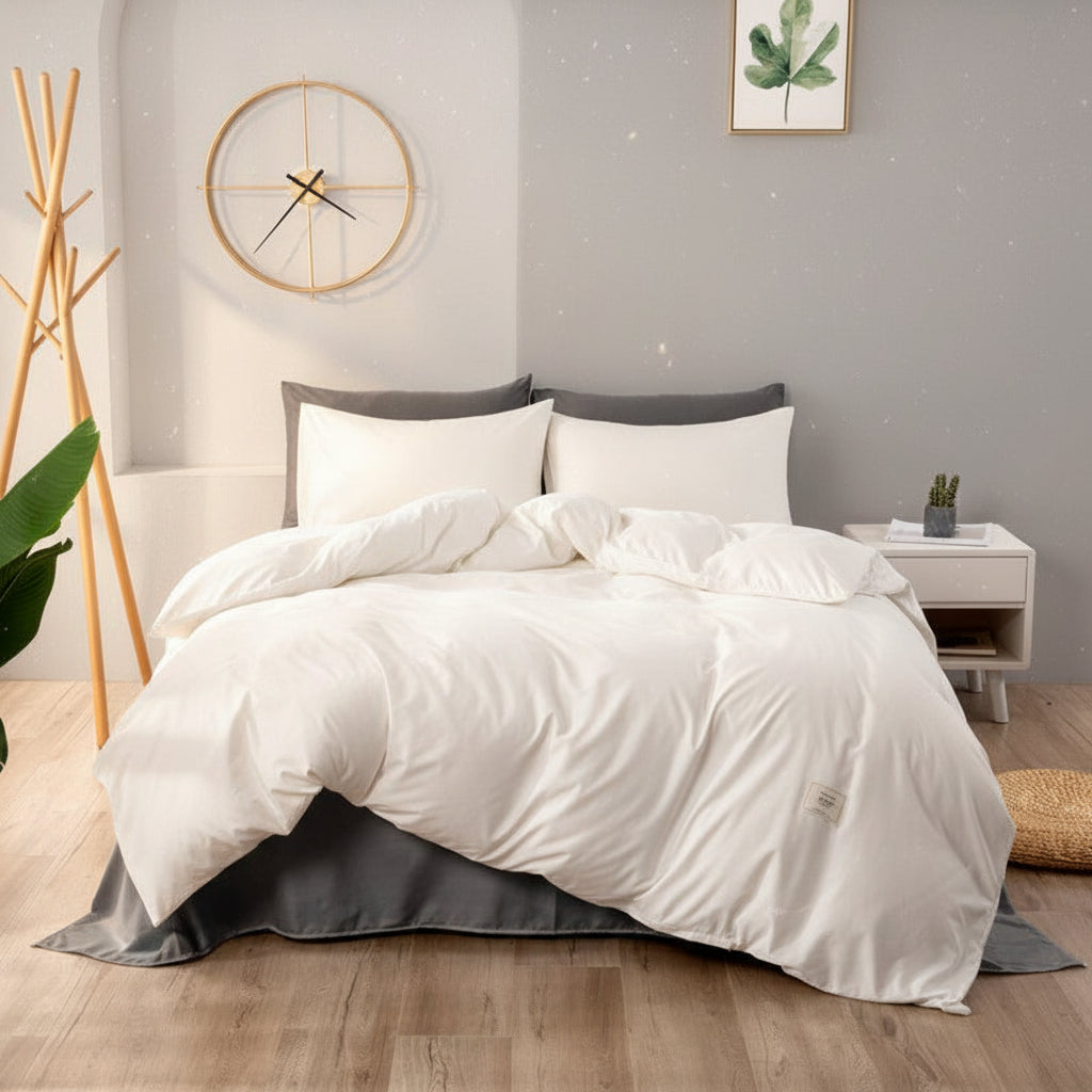 Premium Bettwäsche Set Baumwolle | Atmungsaktiv - Generated Image 57