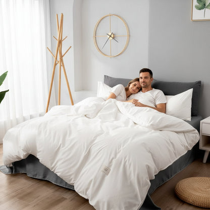 Premium Bettwäsche Set Baumwolle | Atmungsaktiv - Generated Image 59