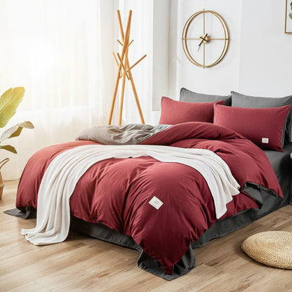 Premium Bettwäsche Set Baumwolle | Atmungsaktiv - Generated Image 45