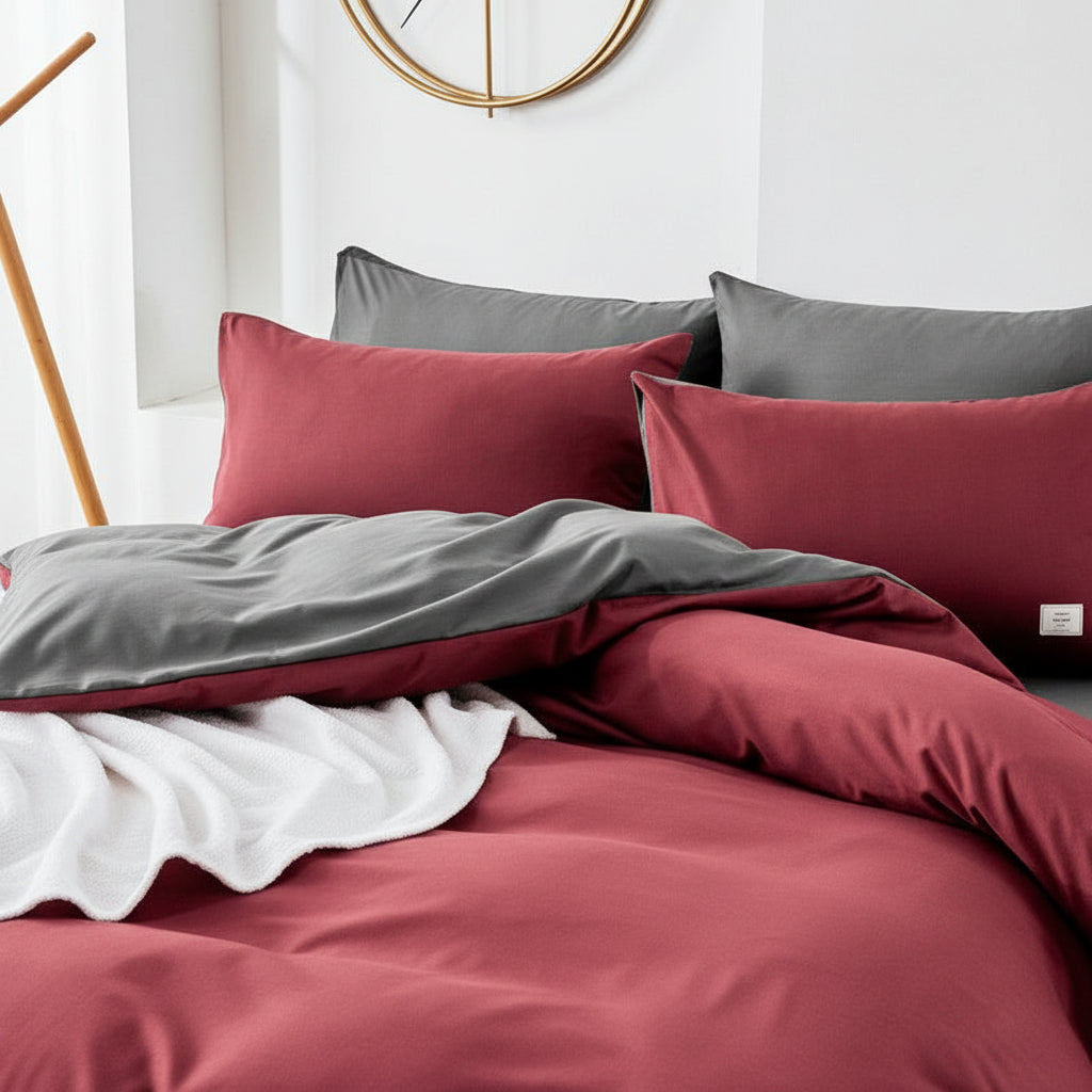 Premium Bettwäsche Set Baumwolle | Atmungsaktiv - Generated Image 46