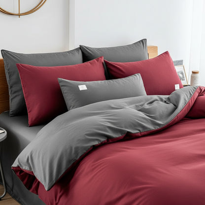 Premium Bettwäsche Set Baumwolle | Atmungsaktiv - Generated Image 36