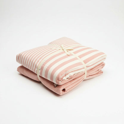 Premium Bettwäsche-Set gestreift 4-teilig | 100% Baumwolle - Generated Image 8