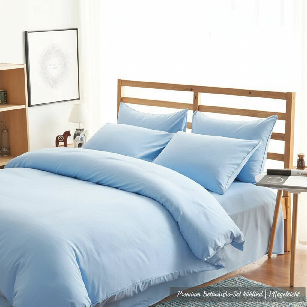 Premium Bettwäsche-Set kühlend | Pflegeleicht - Generated Image 30