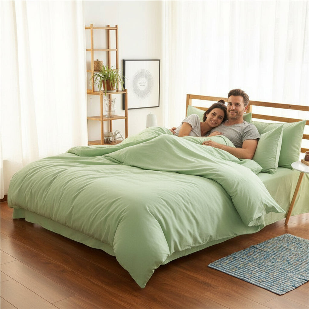 Premium Bettwäsche-Set kühlend | Pflegeleicht - Generated Image 5