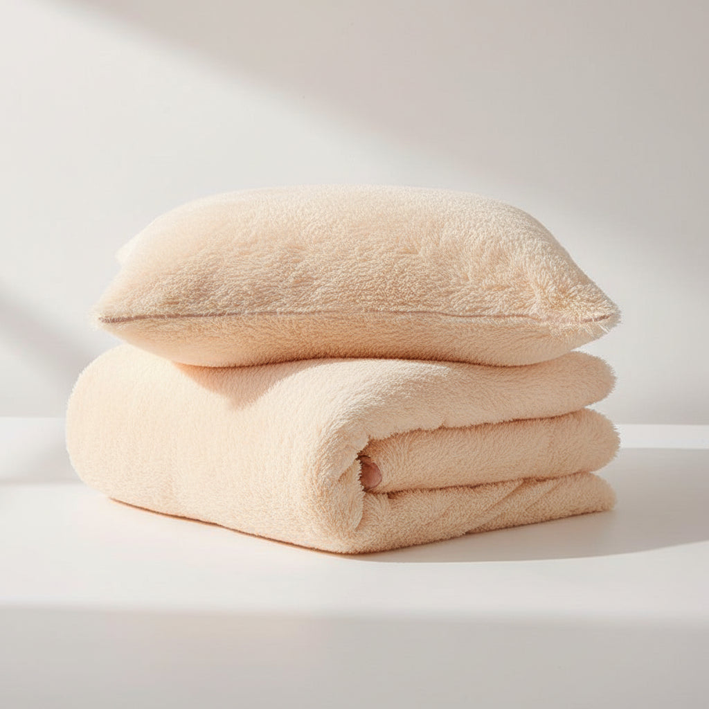 Premium Flausch-Bettwäsche Set | Kuschelig warm - Generated Image 8