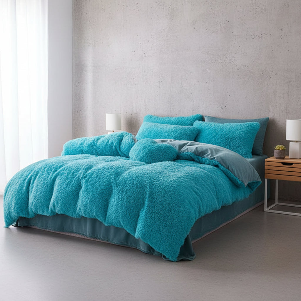 Premium Flausch-Bettwäsche Set | Kuschelig warm - Generated Image 55