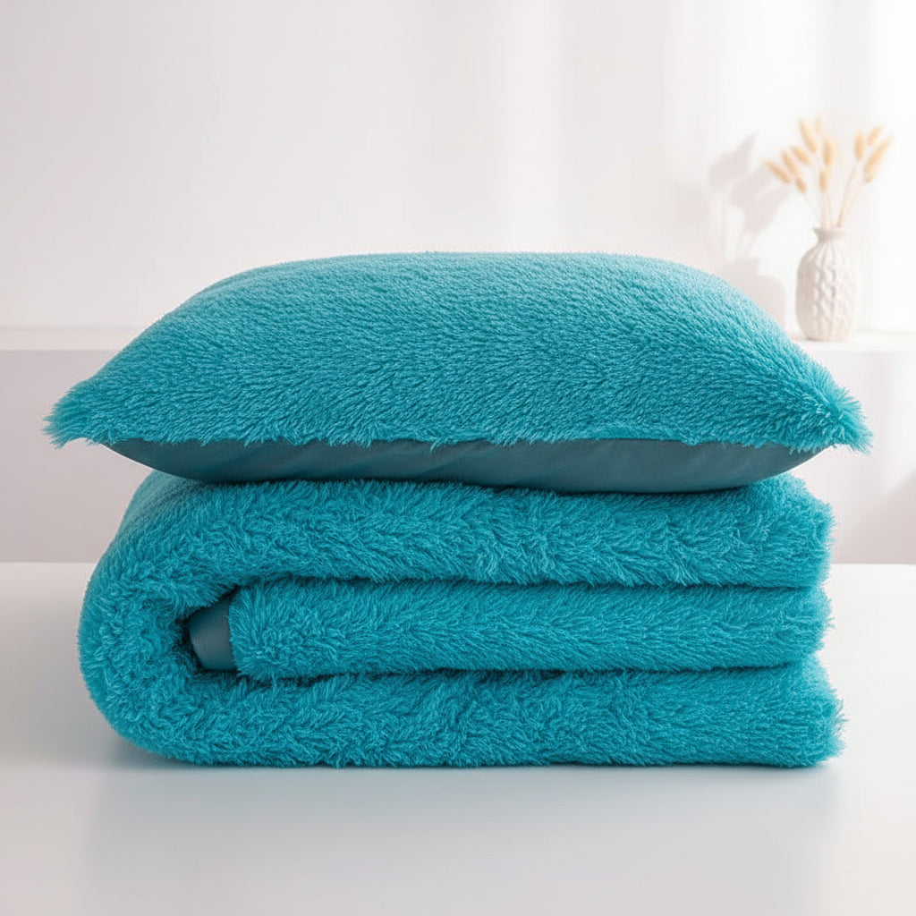 Premium Flausch-Bettwäsche Set | Kuschelig warm - Generated Image 56