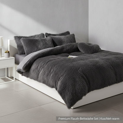 Premium Flausch-Bettwäsche Set | Kuschelig warm - Generated Image 25