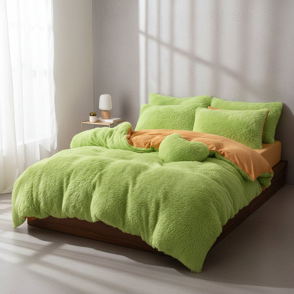 Premium Flausch-Bettwäsche Set | Kuschelig warm - Generated Image 61