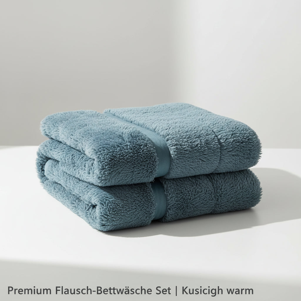 Premium Flausch-Bettwäsche Set | Kuschelig warm - Generated Image 32