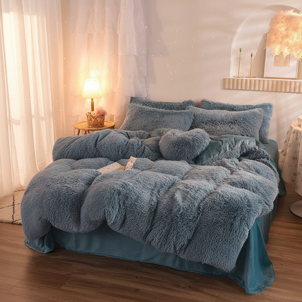 Premium Flausch-Bettwäsche Set | Kuschelig warm - Generated Image 33