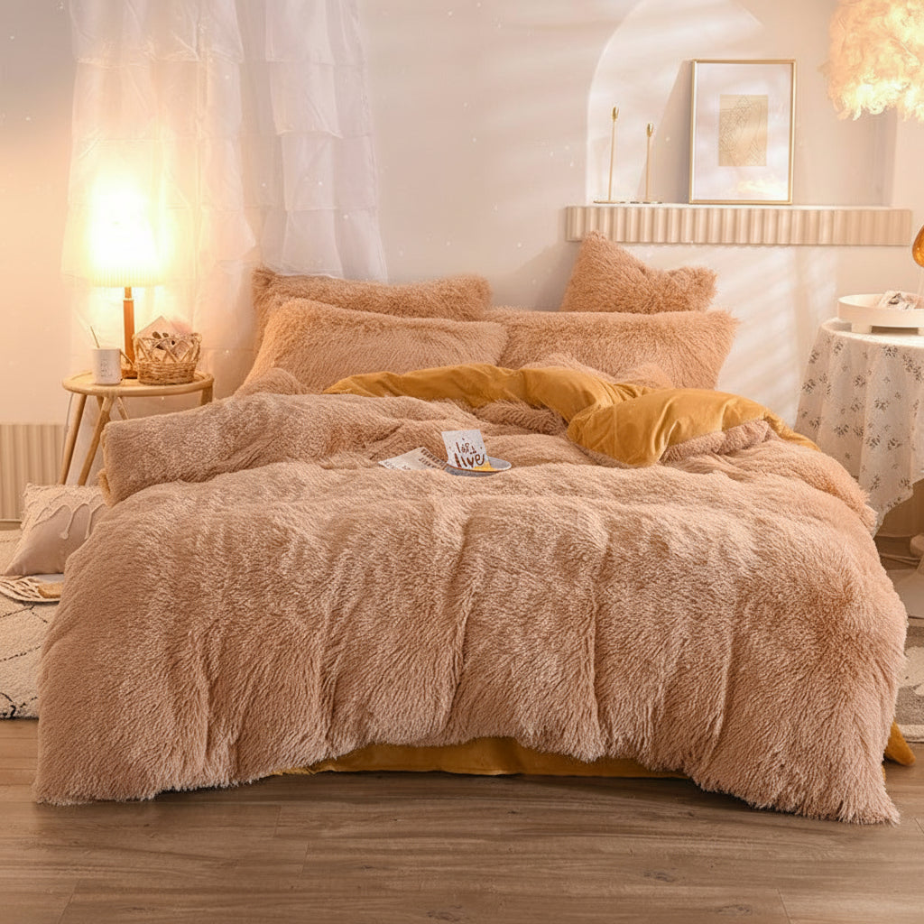 Premium Flausch-Bettwäsche Set | Kuschelig warm - Generated Image 15