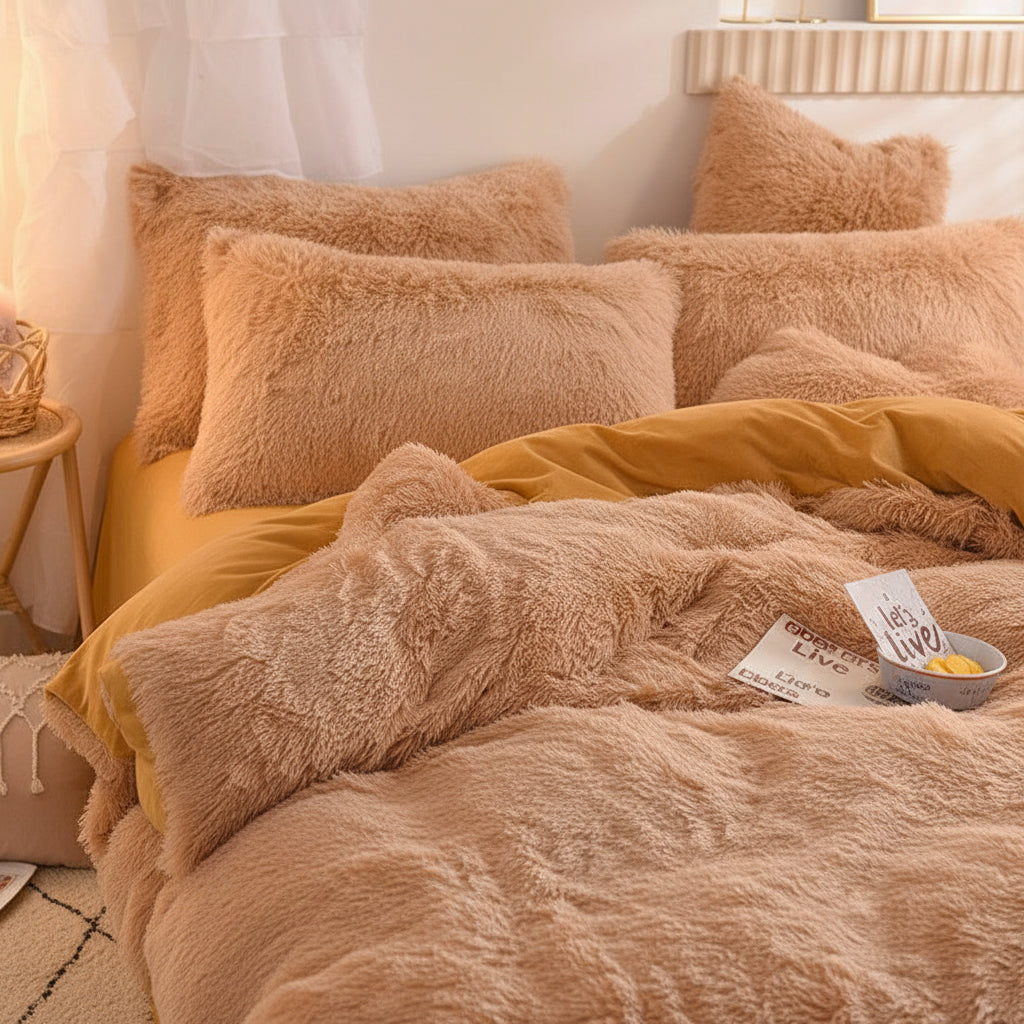 Premium Flausch-Bettwäsche Set | Kuschelig warm - Generated Image 16