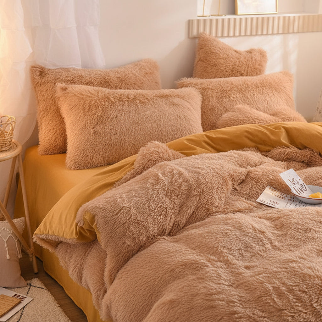 Premium Flausch-Bettwäsche Set | Kuschelig warm - Generated Image 18