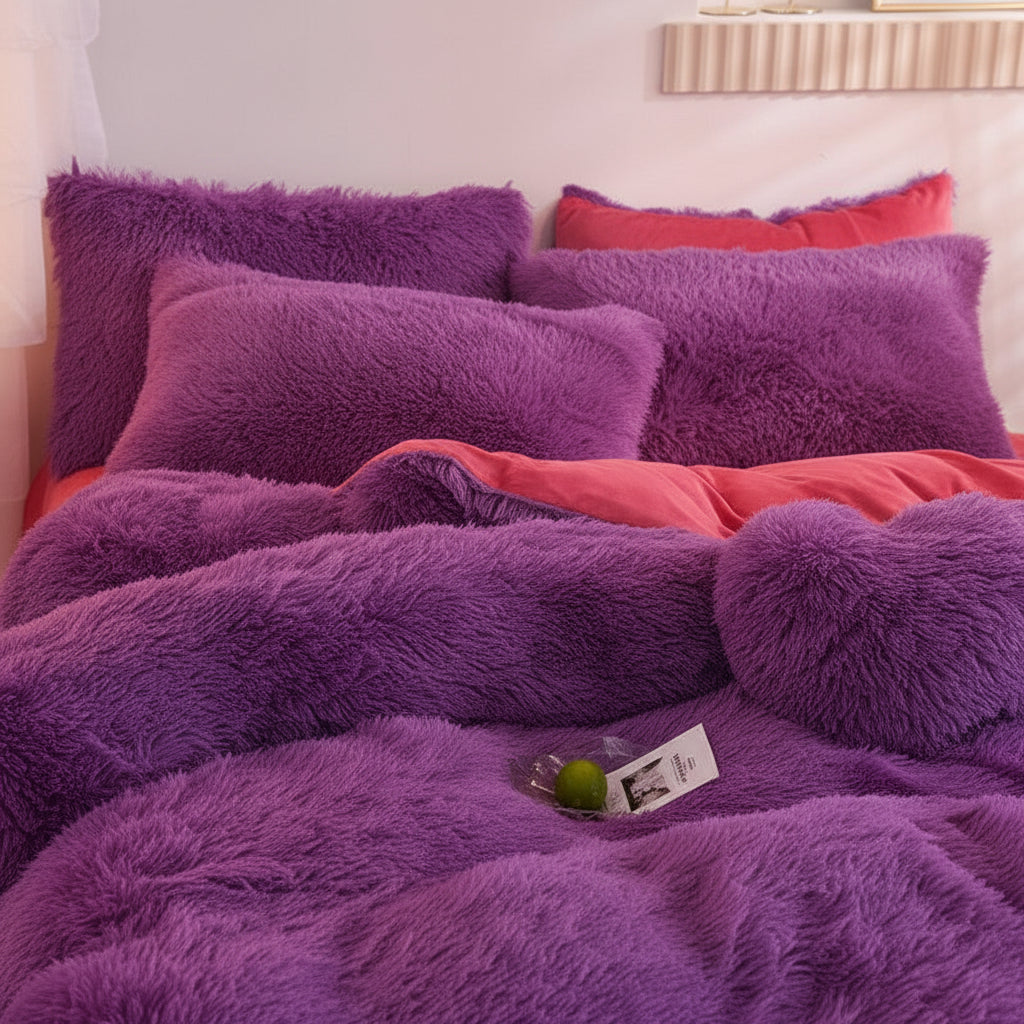 Premium Flausch-Bettwäsche Set | Kuschelig warm - Generated Image 70