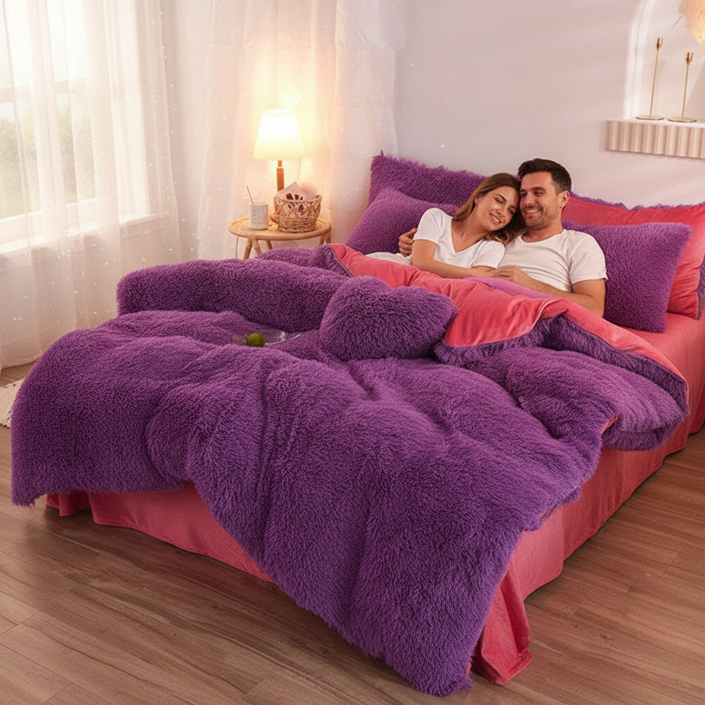 Premium Flausch-Bettwäsche Set | Kuschelig warm - Generated Image 71