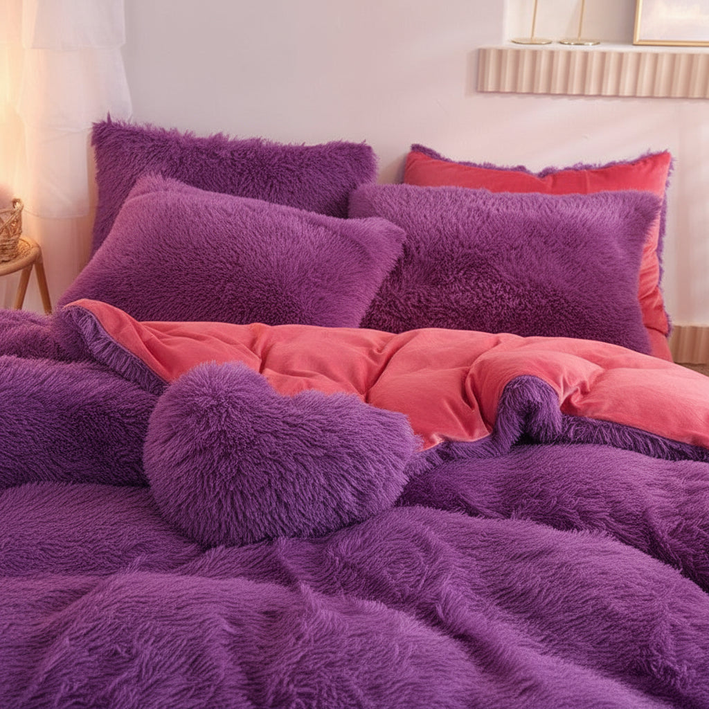 Premium Flausch-Bettwäsche Set | Kuschelig warm - Generated Image 72