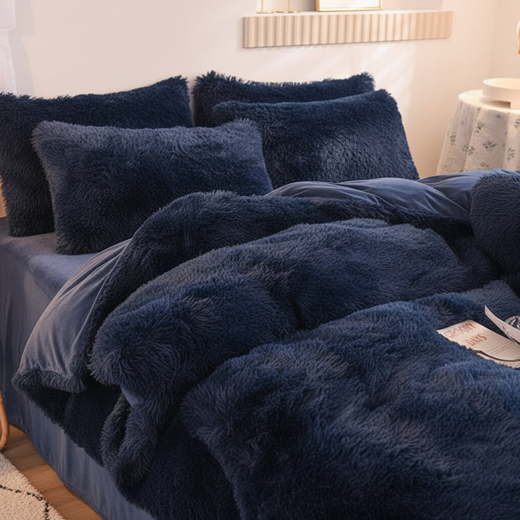 Premium Flausch-Bettwäsche Set | Kuschelig warm - Generated Image 46