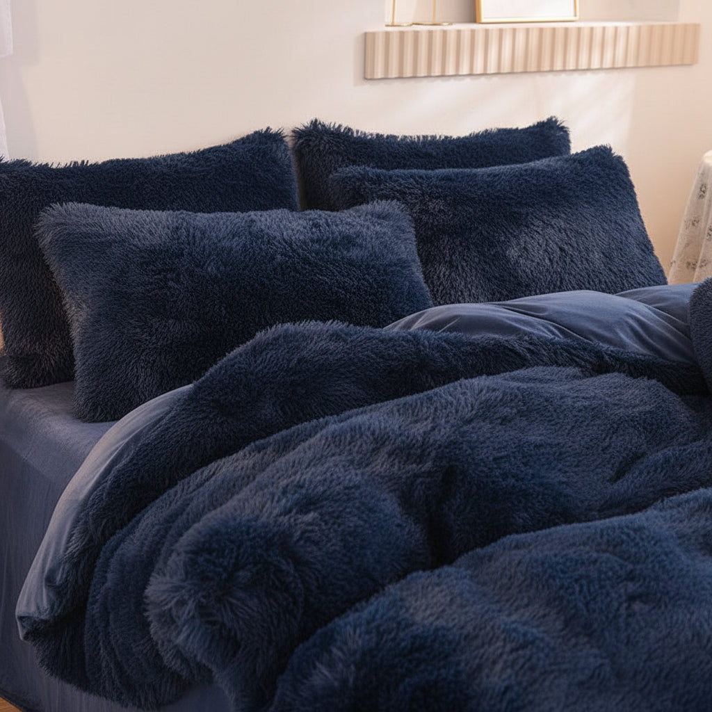 Premium Flausch-Bettwäsche Set | Kuschelig warm - Generated Image 48