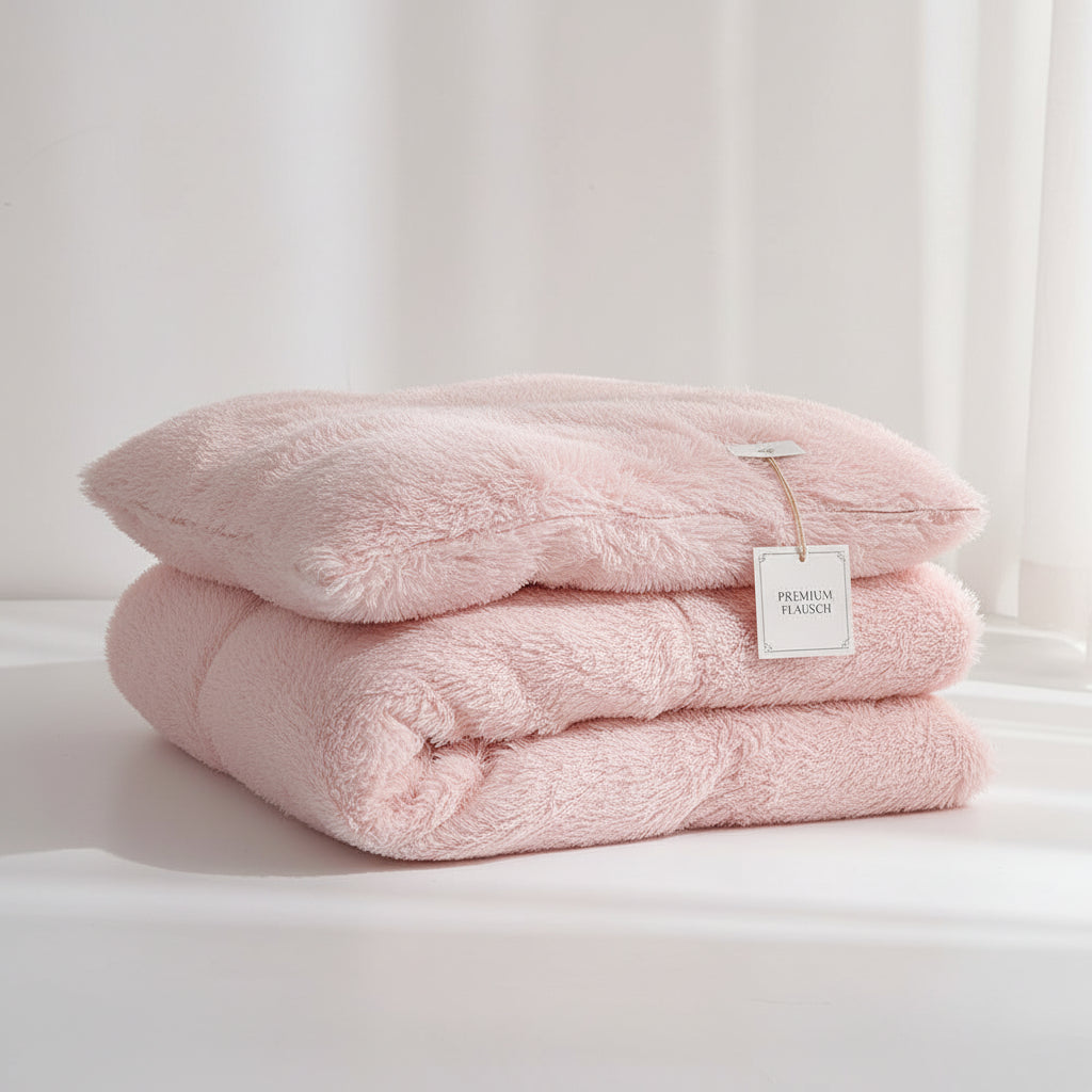 Premium Flausch-Bettwäsche Set | Kuschelig warm - Generated Image 2
