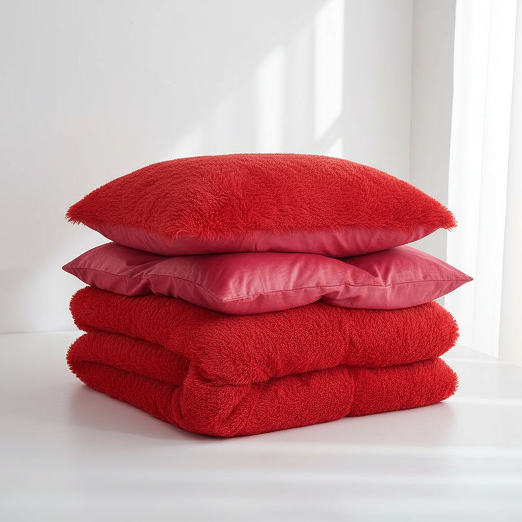 Premium Flausch-Bettwäsche Set | Kuschelig warm - Generated Image 38