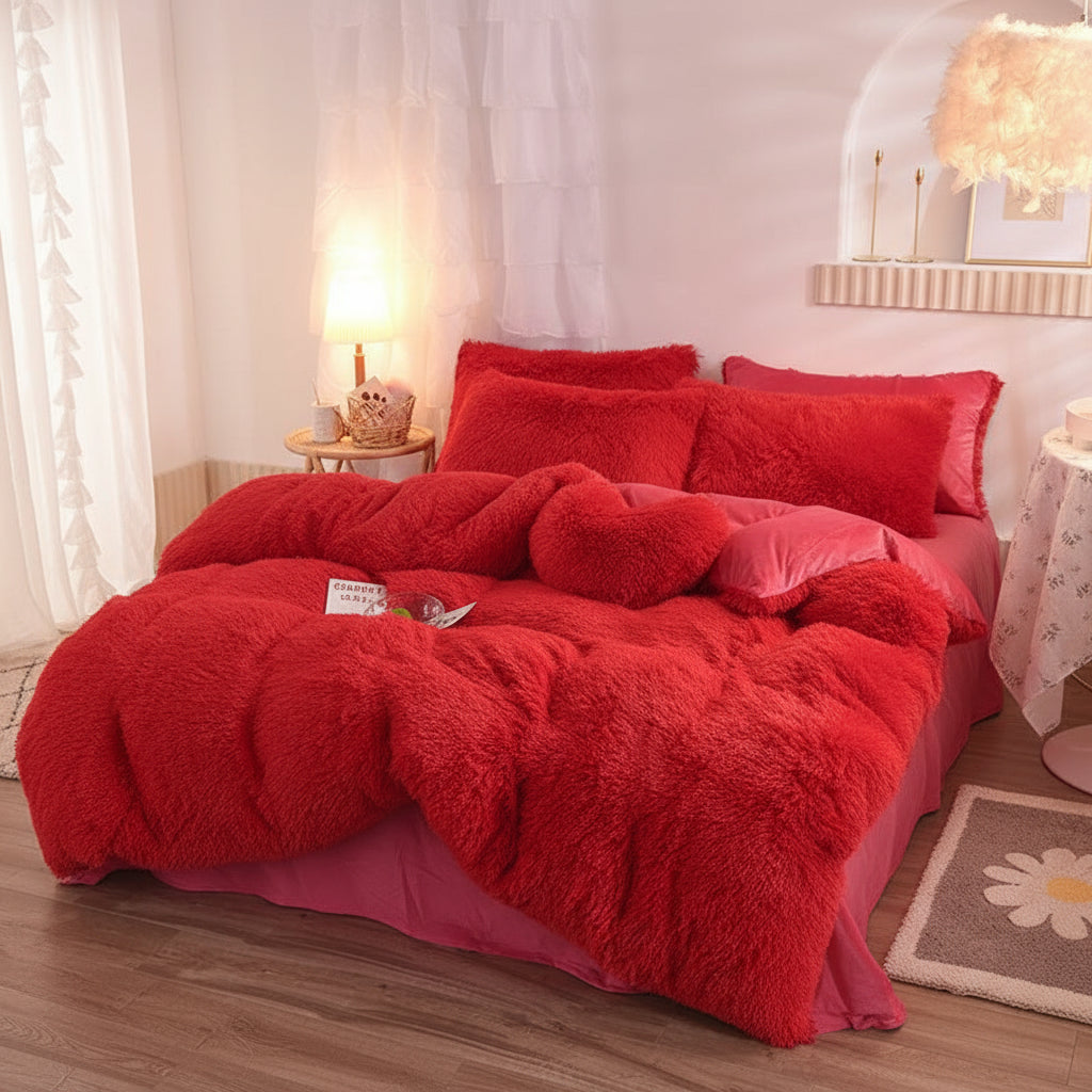 Premium Flausch-Bettwäsche Set | Kuschelig warm - Generated Image 39