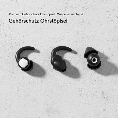 Premium Gehörschutz Ohrstöpsel | Wiederverwendbar - Generated Image 21