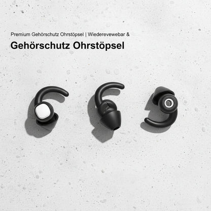Premium Gehörschutz Ohrstöpsel | Wiederverwendbar - Generated Image 15