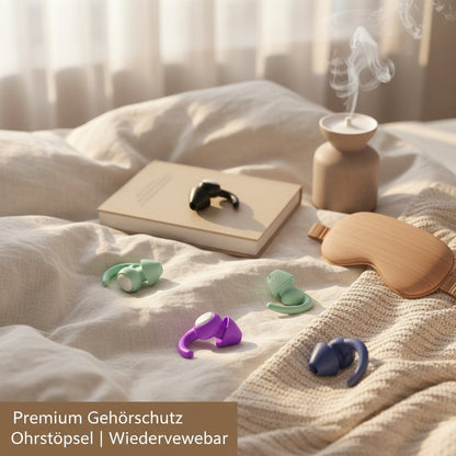 Premium Gehörschutz Ohrstöpsel | Wiederverwendbar - Generated Image 17
