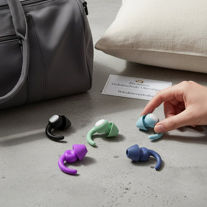 Premium Gehörschutz Ohrstöpsel | Wiederverwendbar - Generated Image 18