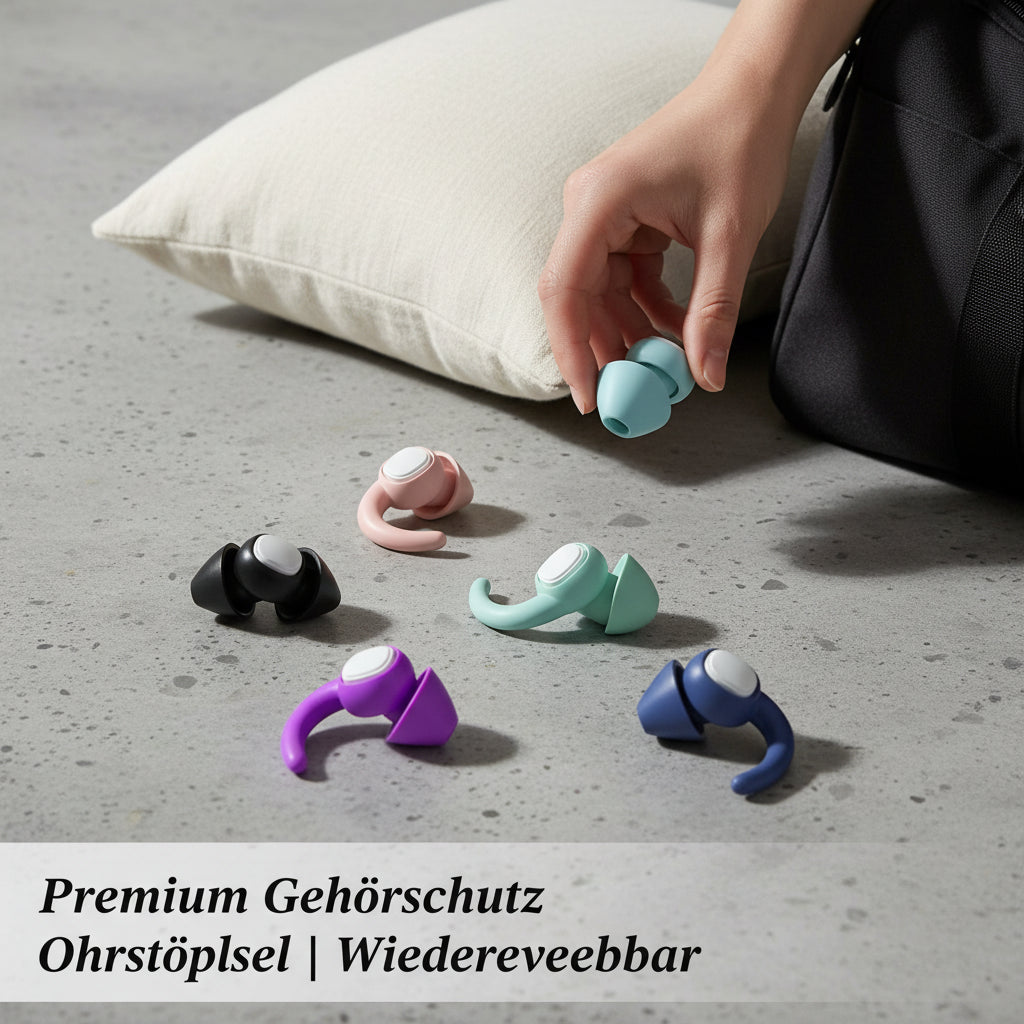 Premium Gehörschutz Ohrstöpsel | Wiederverwendbar - Generated Image 60