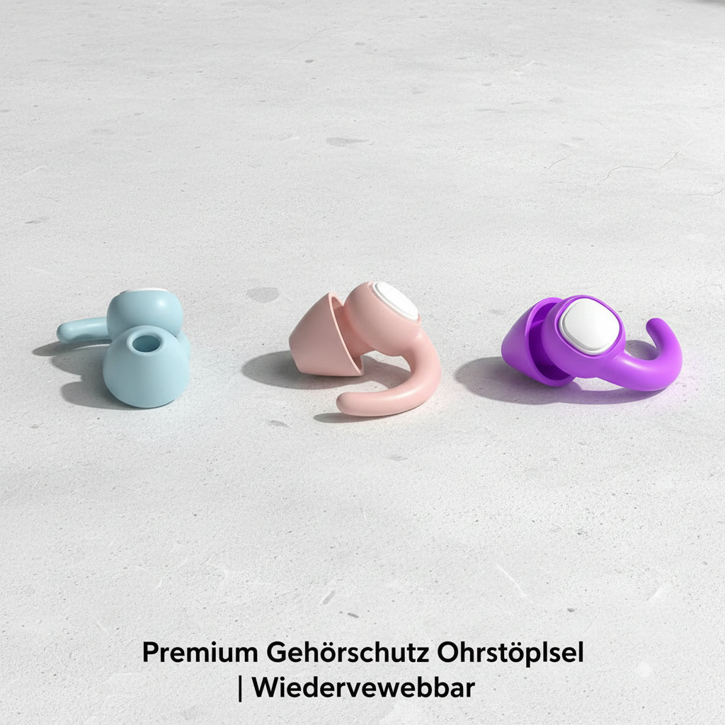 Premium Gehörschutz Ohrstöpsel | Wiederverwendbar - Generated Image 27