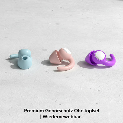 Premium Gehörschutz Ohrstöpsel | Wiederverwendbar - Generated Image 27