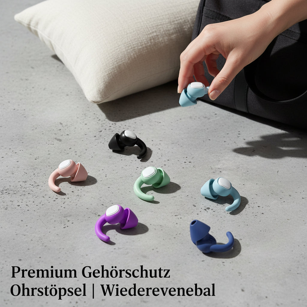 Premium Gehörschutz Ohrstöpsel | Wiederverwendbar - Generated Image 30