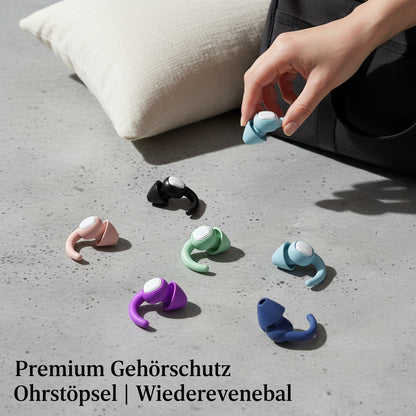 Premium Gehörschutz Ohrstöpsel | Wiederverwendbar - Generated Image 30