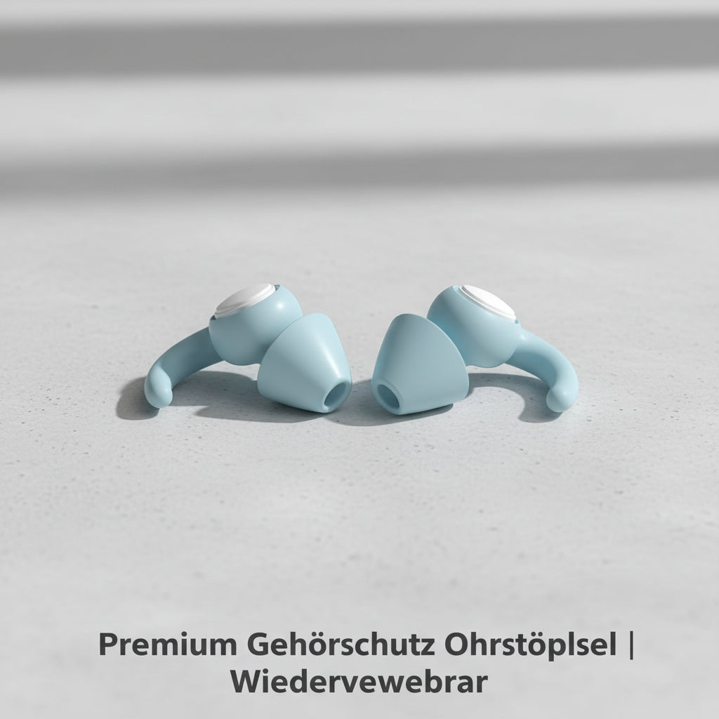 Premium Gehörschutz Ohrstöpsel | Wiederverwendbar - Generated Image 43