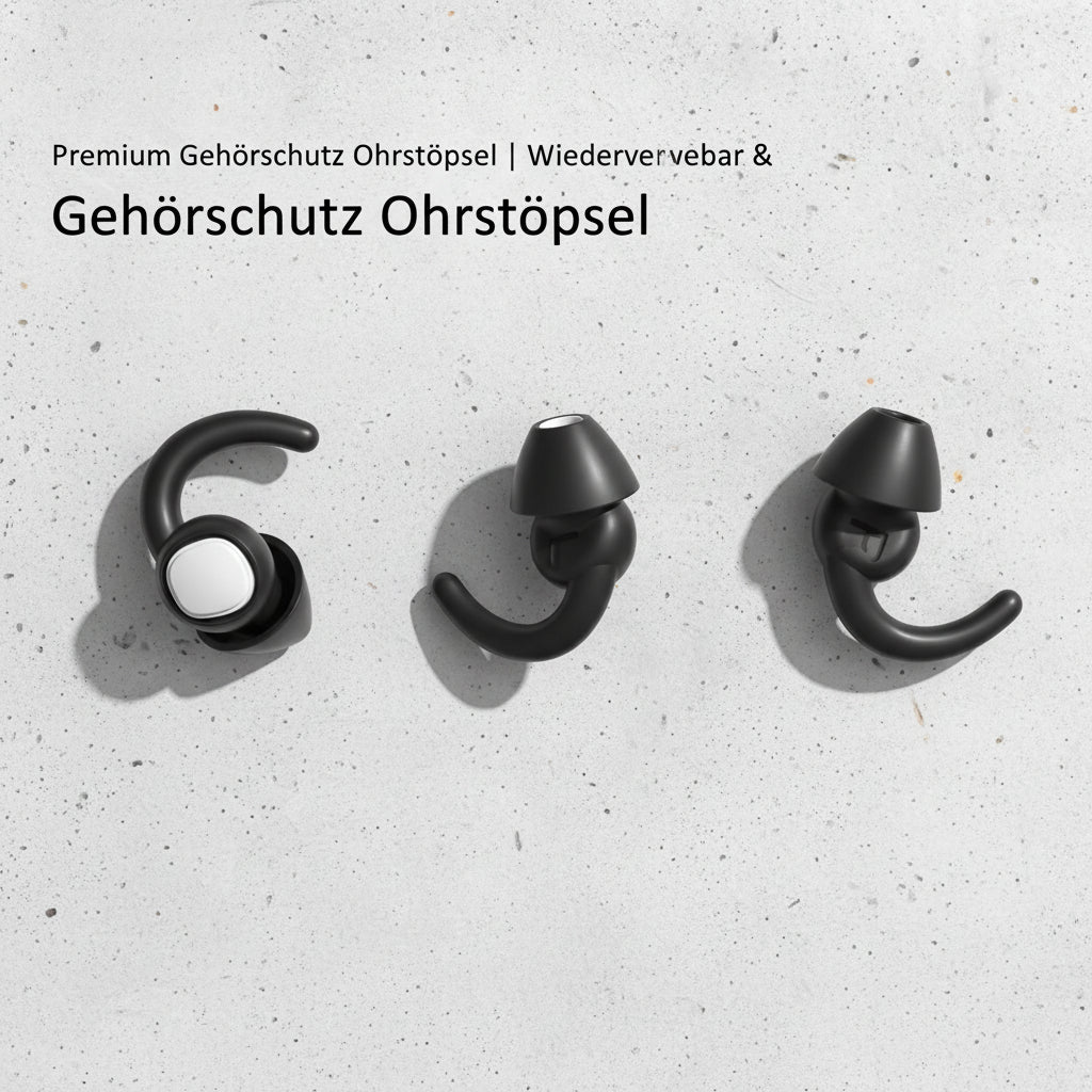 Premium Gehörschutz Ohrstöpsel | Wiederverwendbar - Generated Image 45